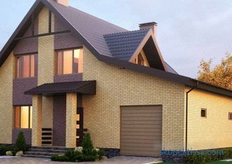 Casa de concreto aireado con piso ático, las ventajas de construcción y operación, especialmente el diseño