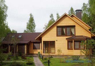 Casas de madera de madera encolada en Moscú: fotos, proyectos, precios