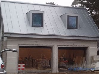 Cómo cubrir el techo del garaje - elija el material del techo