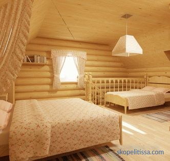 Acabado de una casa de madera en el interior con sus propias manos: fotos de interiores originales de la casa