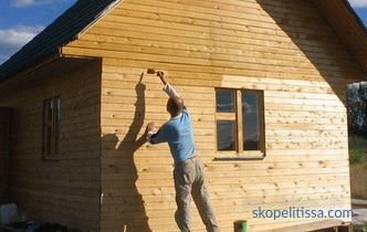 como pintar una casa de madera afuera