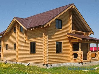 Precios para proyectos de casas de troncos redondeados en Moscú, fotos de proyectos de casas de un piso