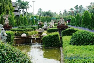 Jardín italiano - los principios básicos de la creación.