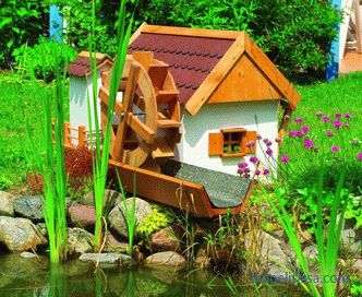 Molino decorativo para un jardín - producción de un molino para un jardín (+ foto)