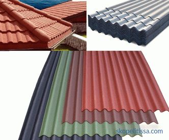 Materiales de techo para el techo: tipos y precios de recubrimientos.