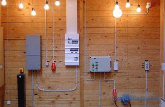 Cableado eléctrico en el garaje: las reglas del proceso de instalación.