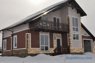 Diseño y estilos de la fachada de una casa de campo: ejemplos con fotos.