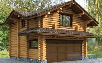 Garaje y sauna bajo un mismo techo: características de diseño.